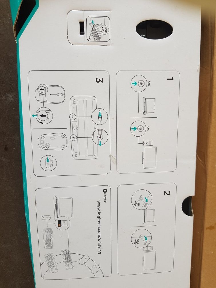 Клавіатура і миша Logitech