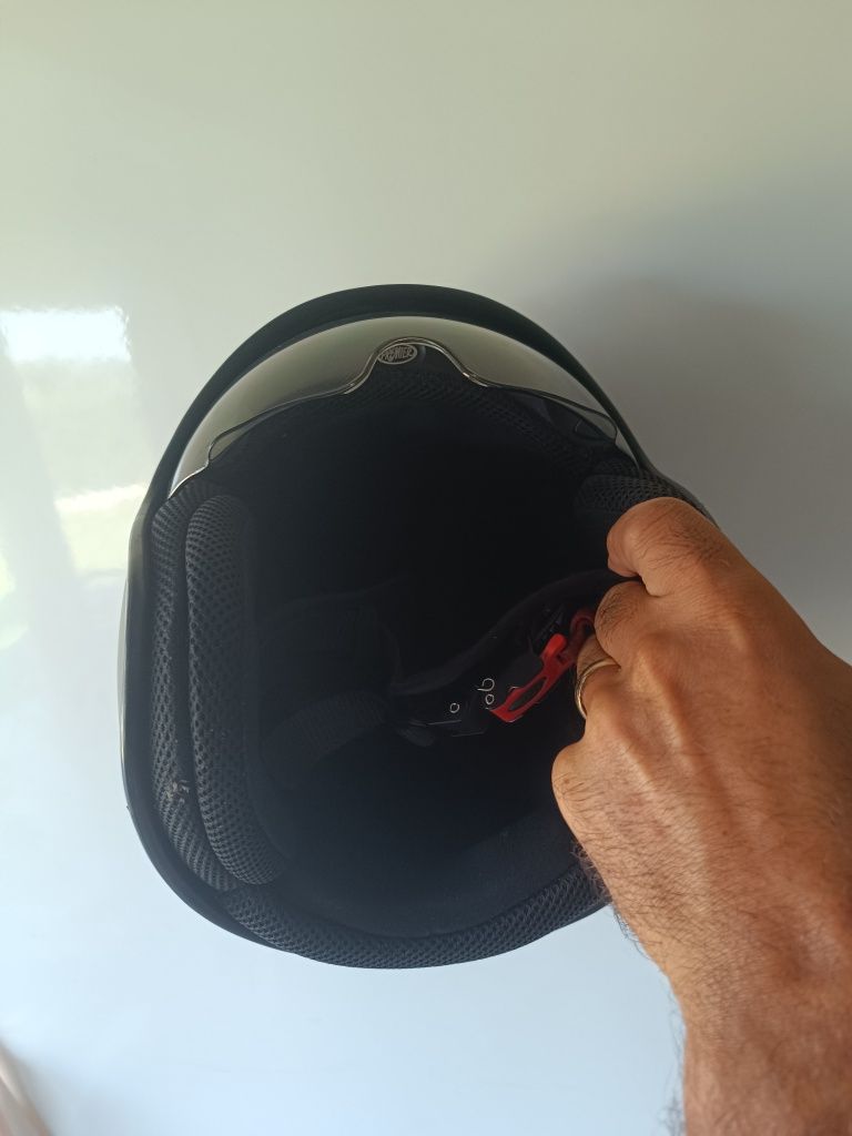 Capacete preto xl