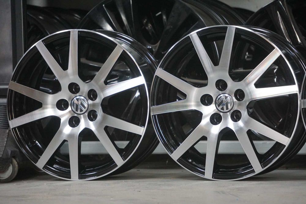 Alufelgi oryginał Skoda 5x100 6,5Jx16 et42 cb57,1mm czarny i cnc