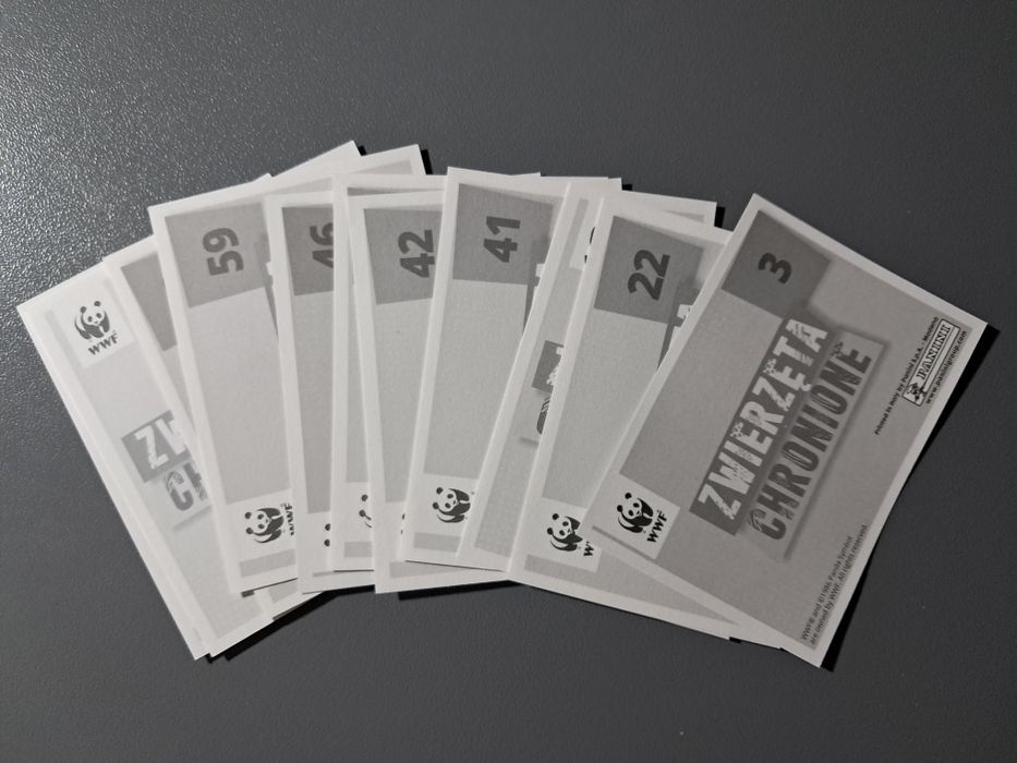 Naklejki WWF - rezerwacja dla Olgi