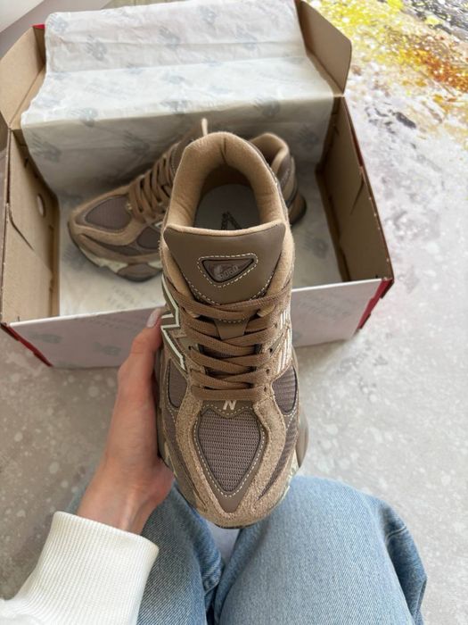 Кросівки New Balance 9060 Mushroom Brown v3 (36-45)