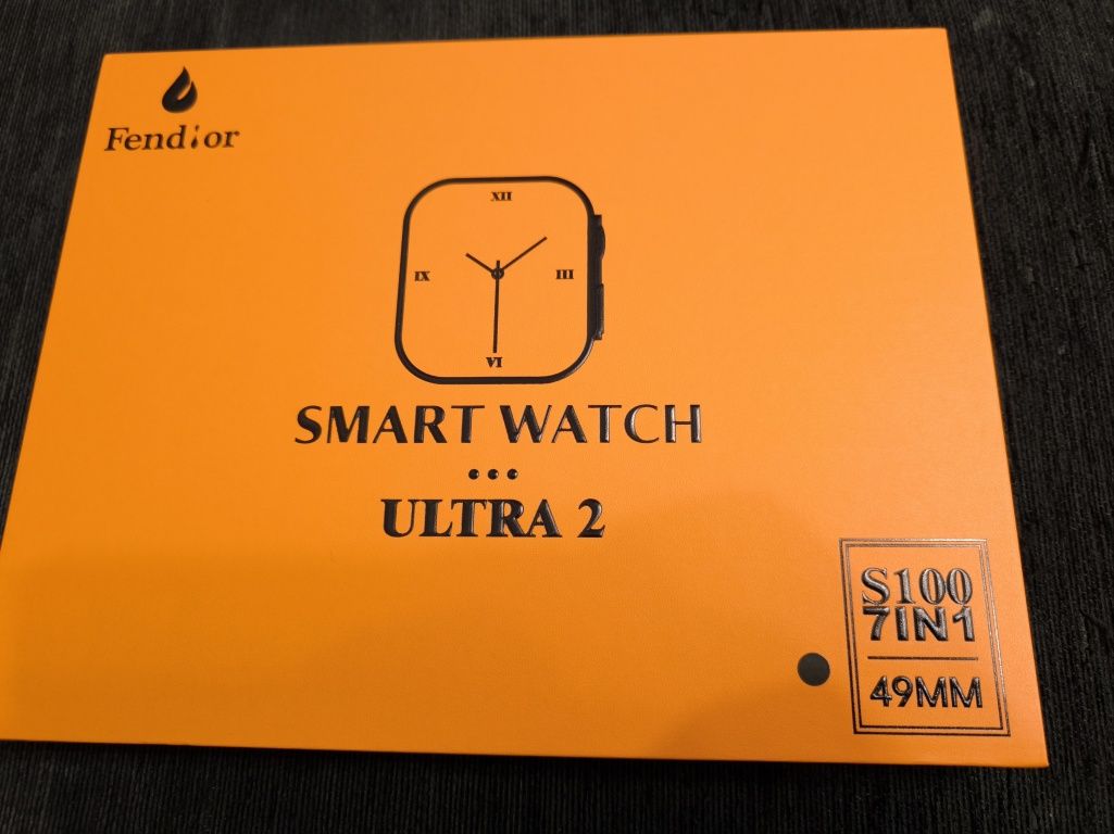Smartwatch com 7 braceletes+1 protector faz e recebe chamadas bluetoot