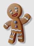 Shrek Ciastek Piernikowy Ludzik Gingebread Man 2007 figurka 9cm