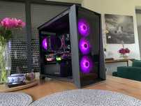 Wydajny Komputer Gamingowy RTX 3070 Ryzen 5 5600, 32GB RAM 1 Tb SSD