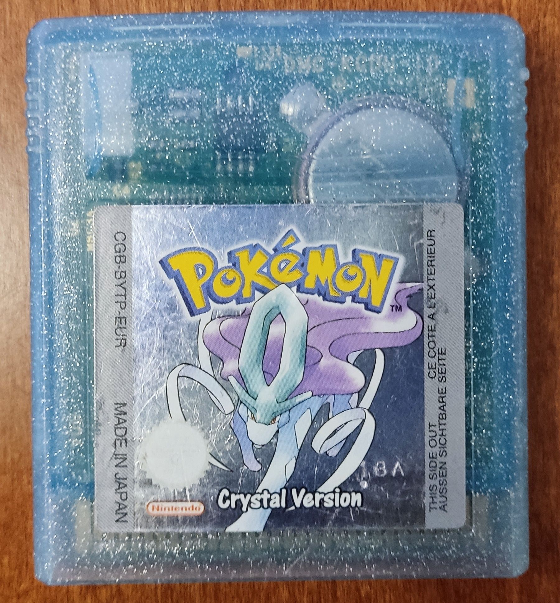 Pokémon Crystal / Cristal (Game Boy Color, GBC) PAL