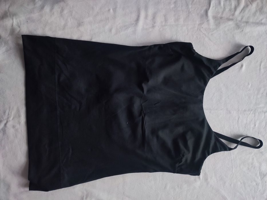 Czarna koszulka na ramiączkach rozmiar L Lindex