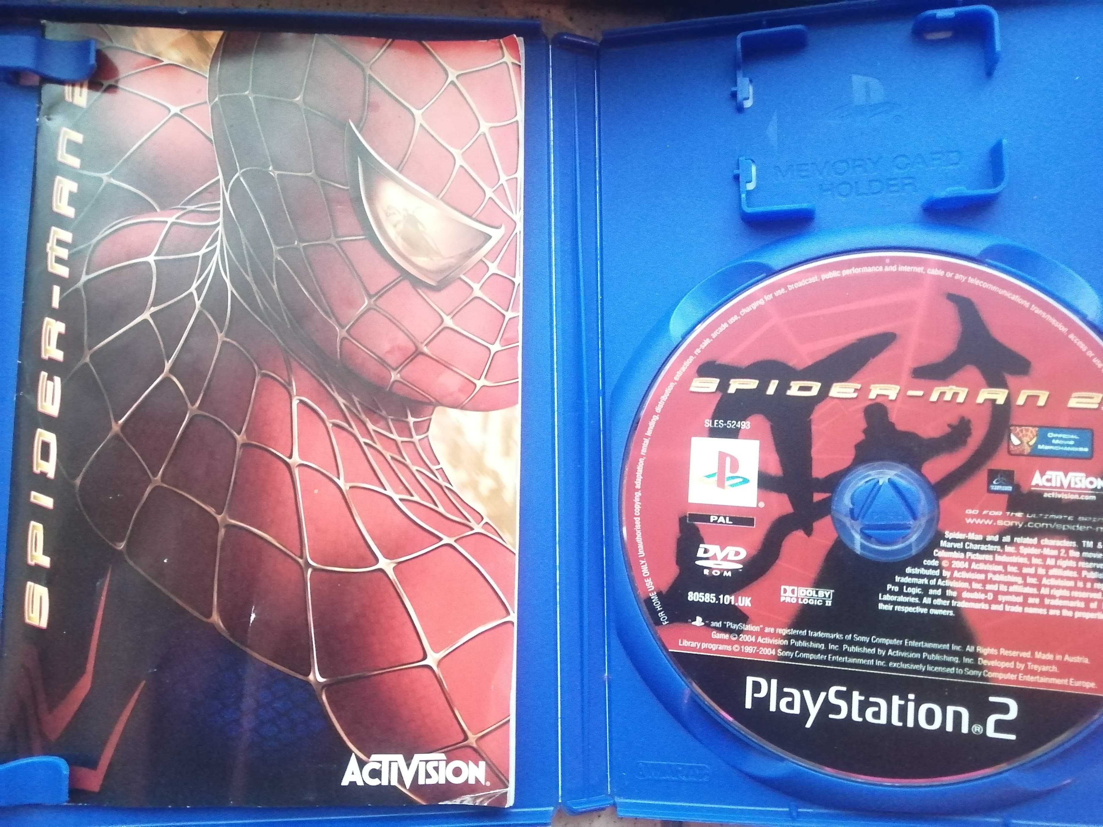 Gry PS2 - SPIDER-MAN 2 - Playstation 2 - Super Gra RETRO