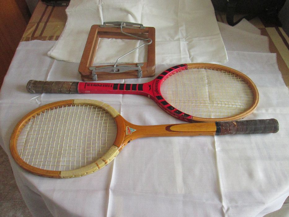 Raquetes de Tenis muito antigas