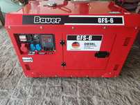 Gerador a gasóleo Bauer 6kva (novo)