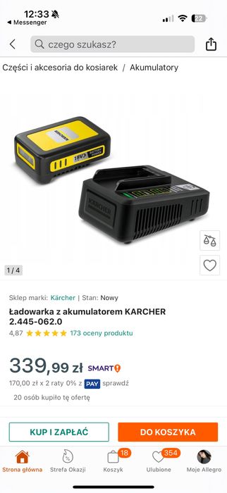 Odkurzacz piorący Kärcher SE 3-18 COMPACT 184 W czarny