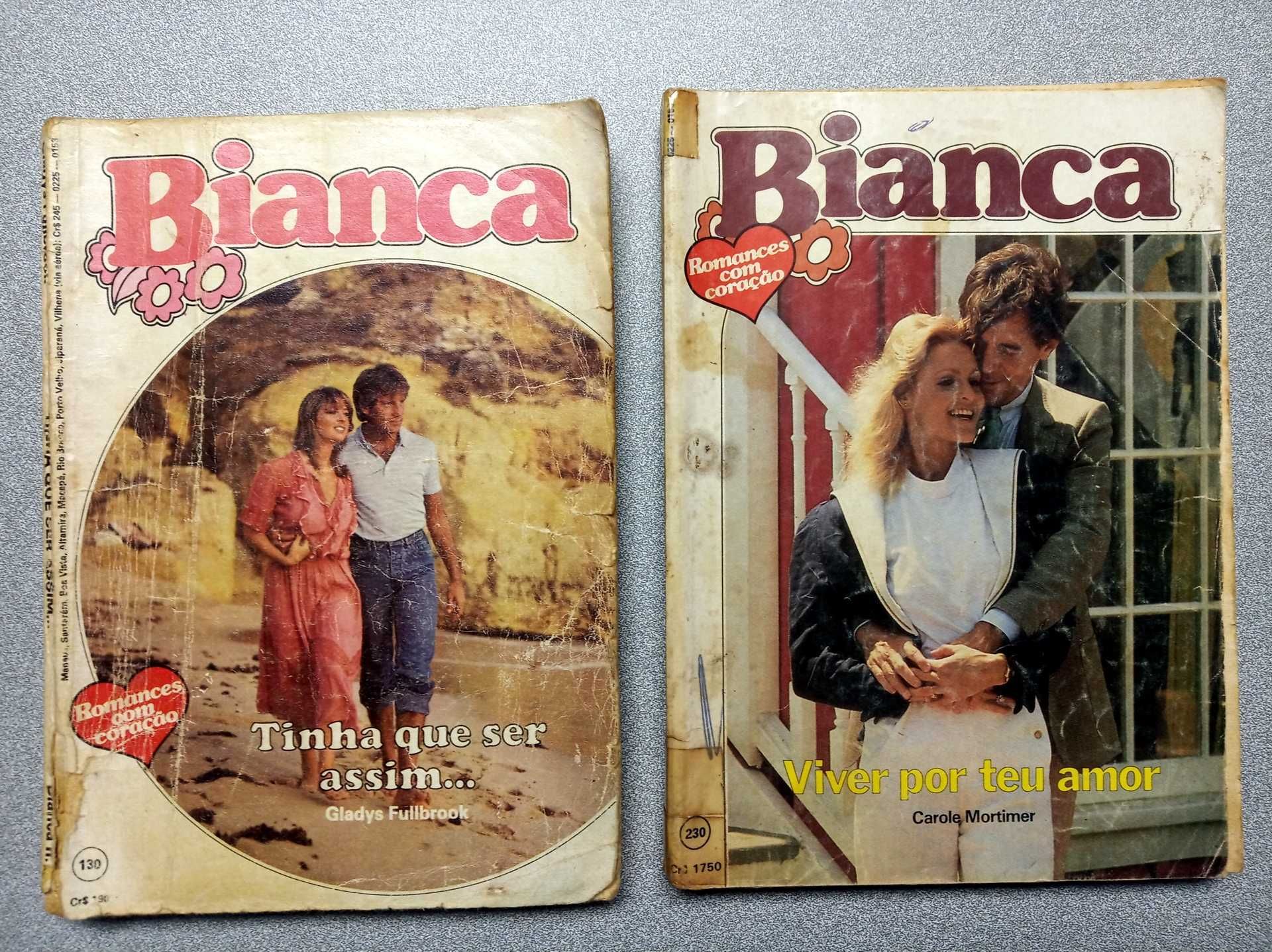 Romances Harlequin Sabrina, Bianca, Júlia e outros dos anos 80
