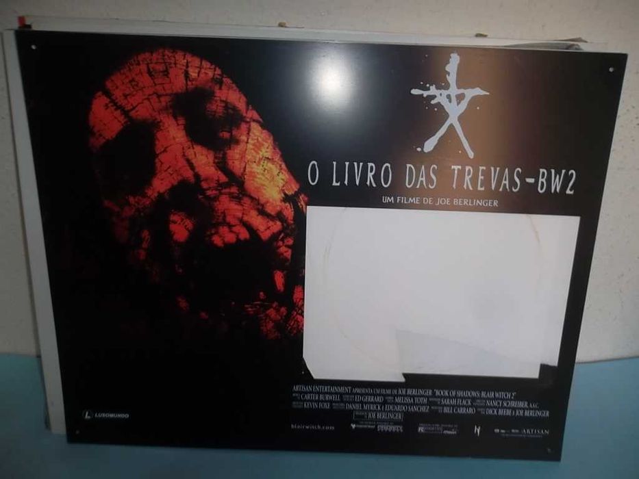 Lobby cards (cartonados) - Filmes de TERROR.