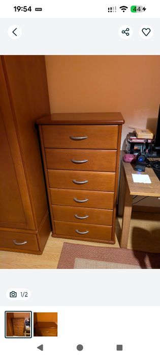 Cómoda 6 gavetas