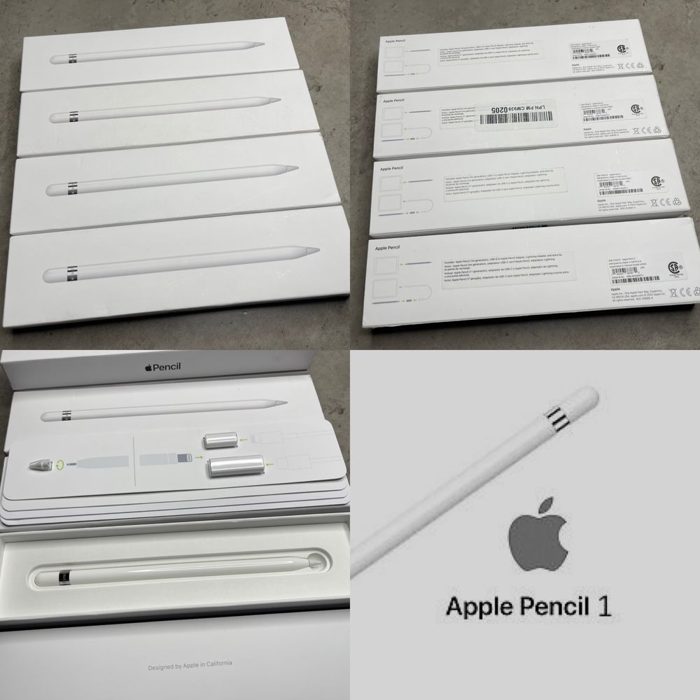  Apple Pencil 1 2022 перехідник USB C Original New Open Box (Нові)