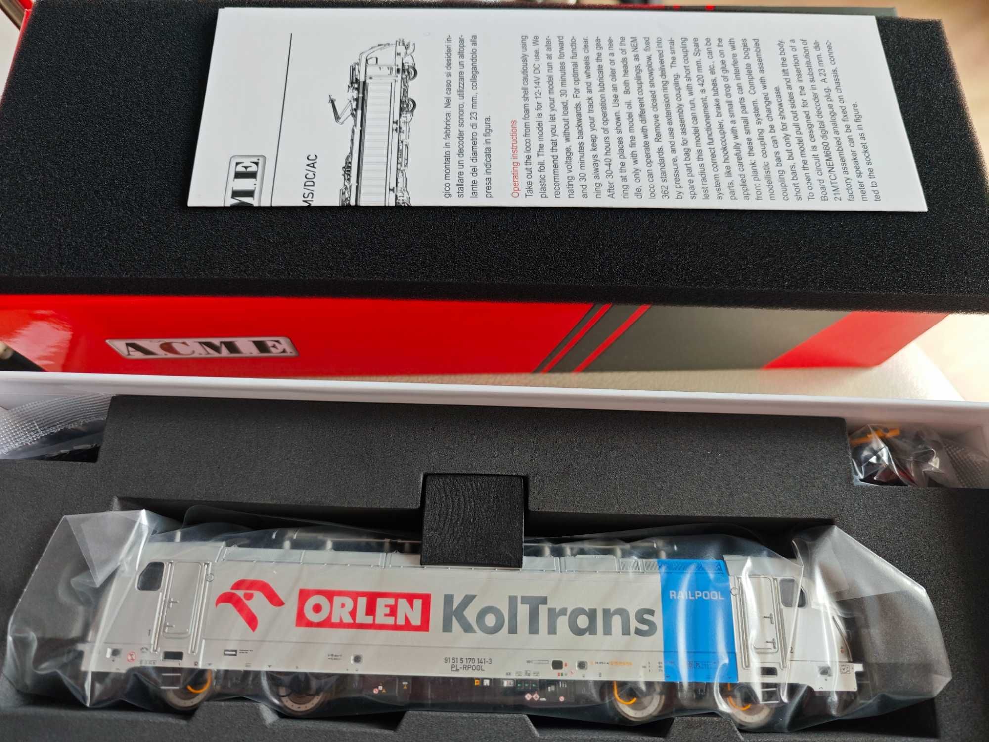 ACME 90245 TRAXX DC3 ORLEN wersja analogowa