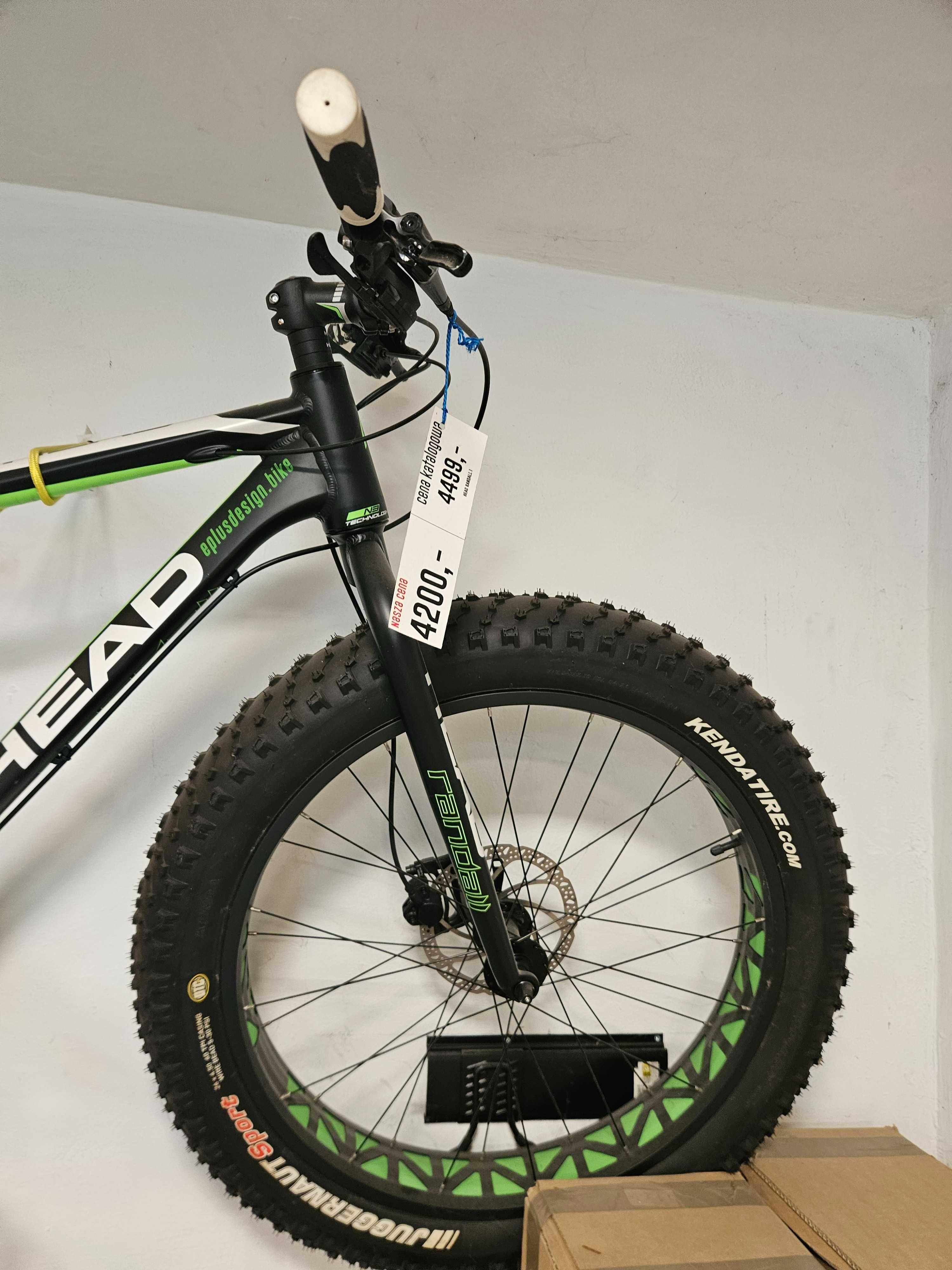 Nowy HEAD Randall II – fatbike 26″ | Shimano SLX/XT | opony 4,5″