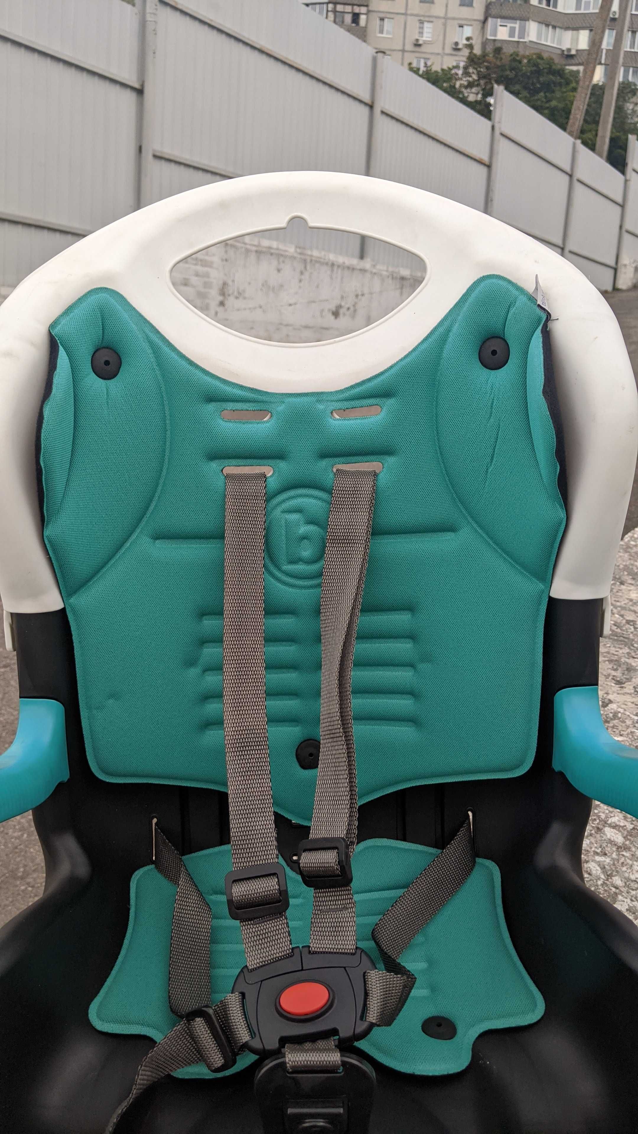 Велокрісло дитяче Bellelli Tiger Relax (white-turquoisw)