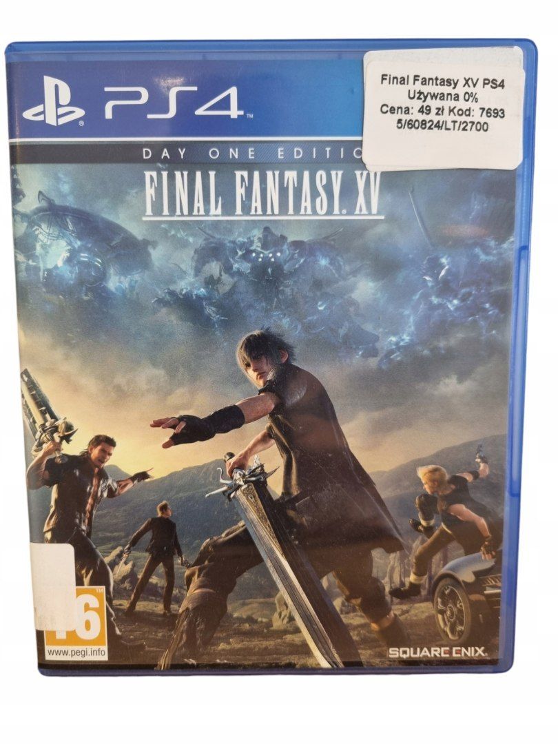 Gra Final Fantasy Xv Day One Edition Ps4 Playstation 4 Gra Na Płycie