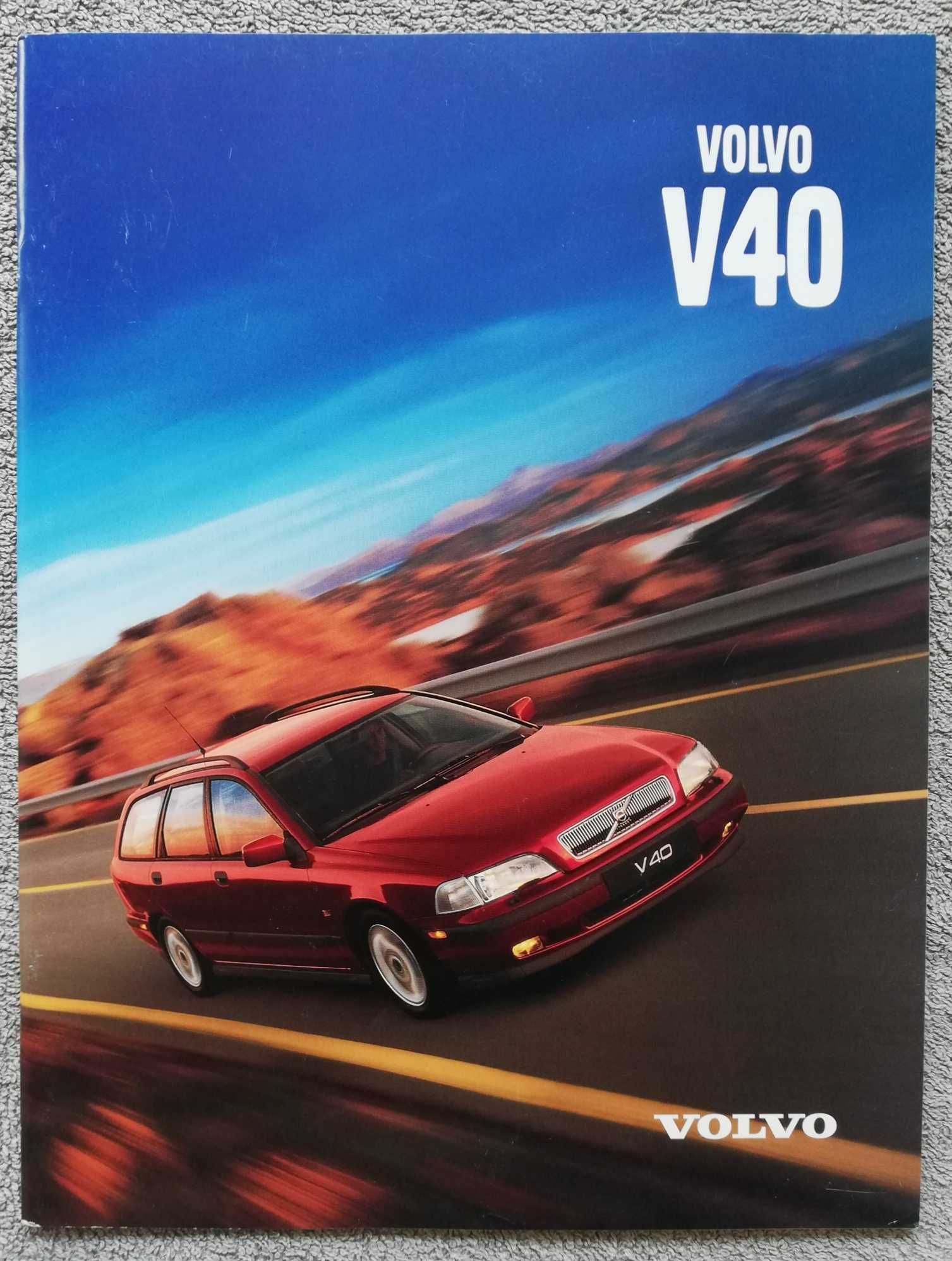 Prospekt Volvo V40 rok 1999