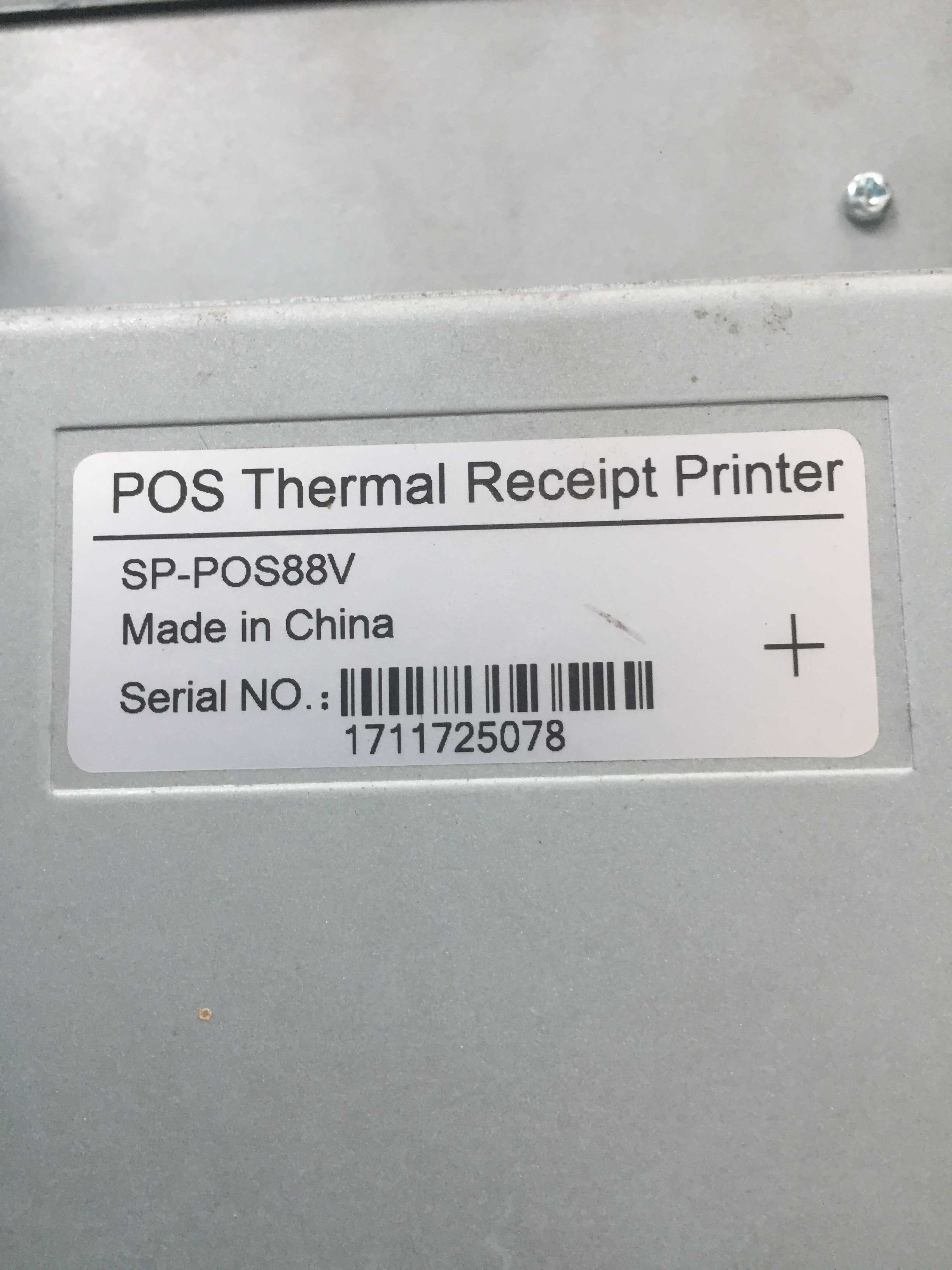 SP-POS88V - принтера Чеков