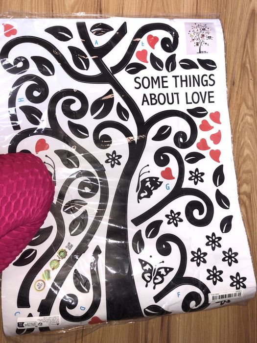 Plakat naklejka drzewo nowa