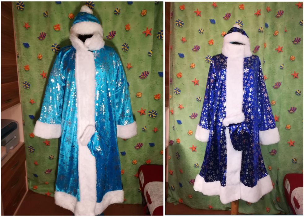 Дід Дед Мороз Костюм Діда Деда Мороза Снігуроньки Снегурочки Миколая