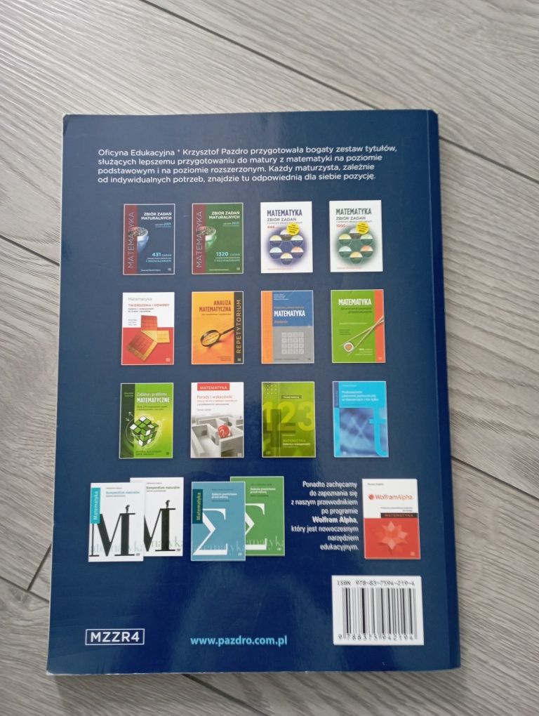 Zbiór zadań maturalnych Pazdro Matematyka rozszerzona
