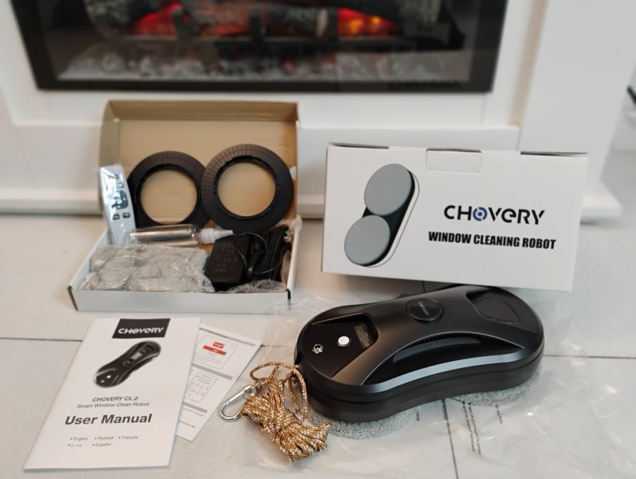 Inteligentny robot do mycia okien luster glazury podlogi