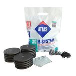 Atlas M-System ZAMIAST PROFILI zestaw łączników do mocowania płyt G-K