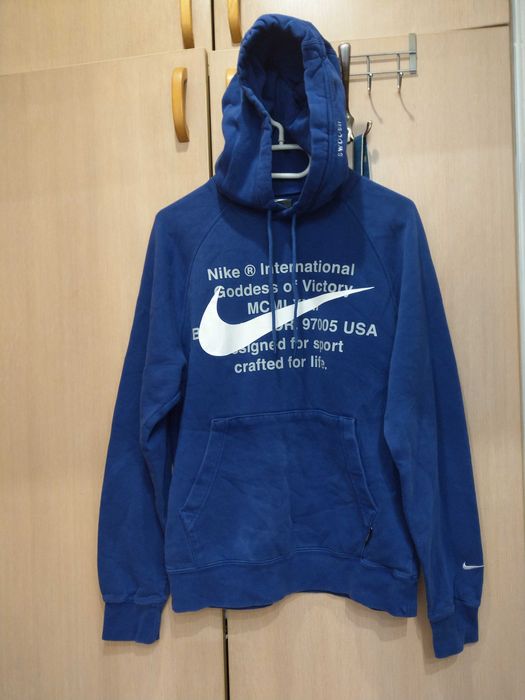 bluza z kapturem(hoodie)Nike central logo(unisex)