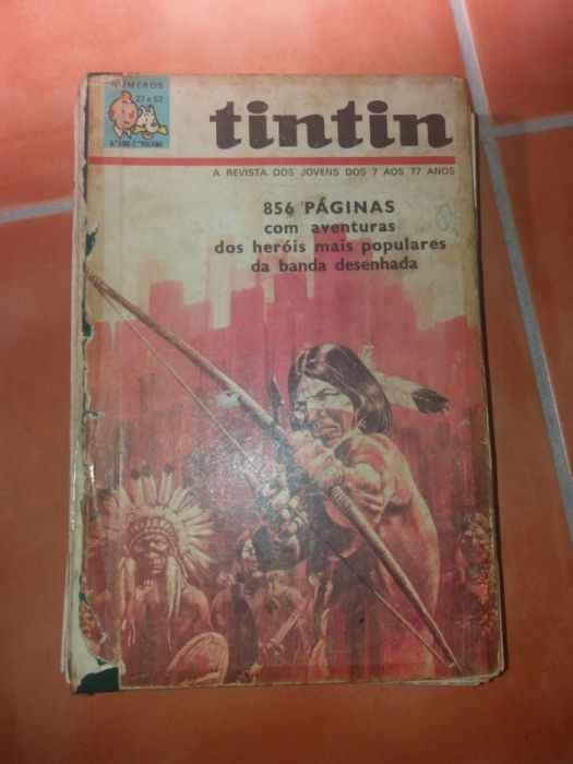 Coleção Tintin c/ oferta - anos 70/80