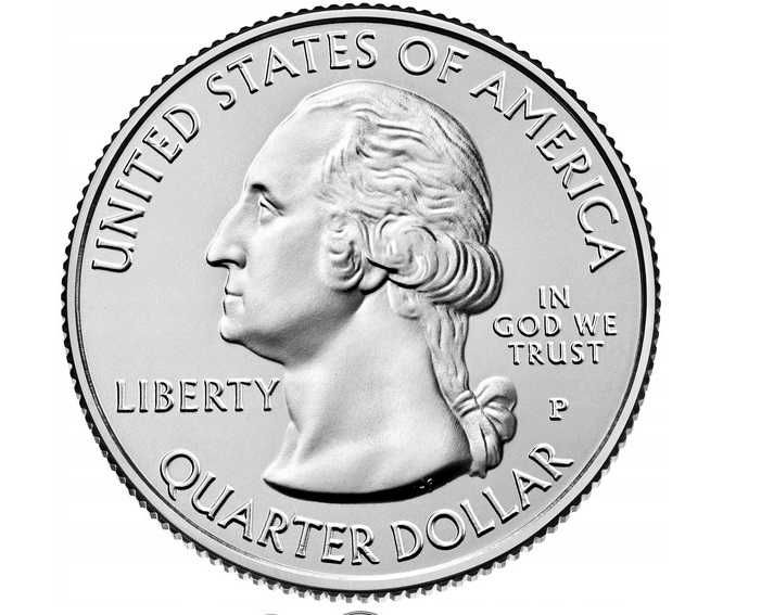 USA 25 centów 2004 Wisconsin mennicza