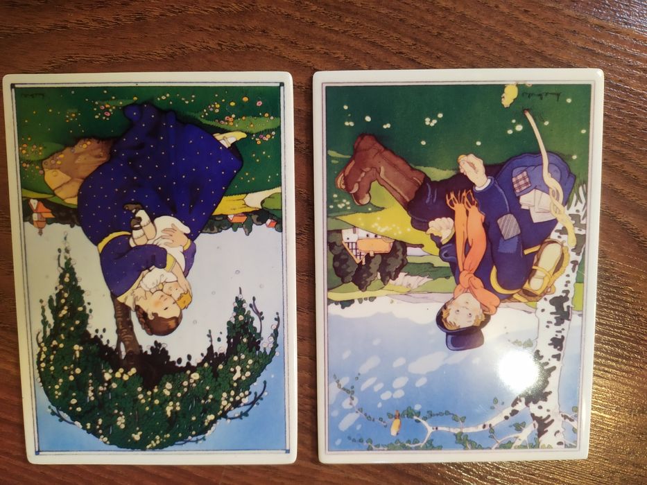 Старі порцелянові  картинки