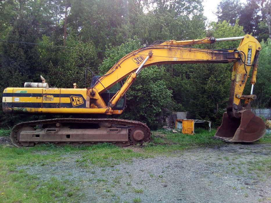 JCB 2007r JS460 koparka gąsienicowa 46t silnik ISUZU 6SD1 na części