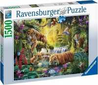 Puzzle 1500 Spokojne Tygrysy, Ravensburger