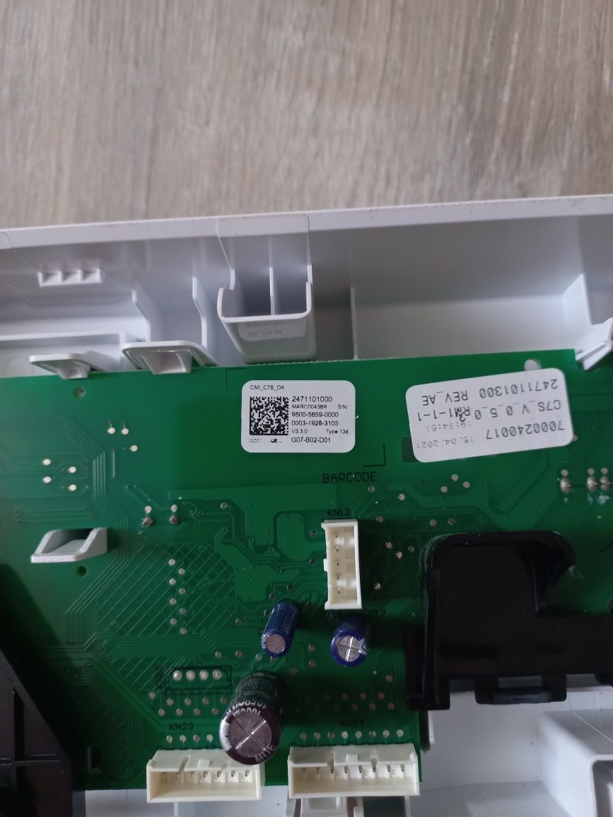 Mодуль управління (индикация) стиральной машины Beko WUE6636XAW