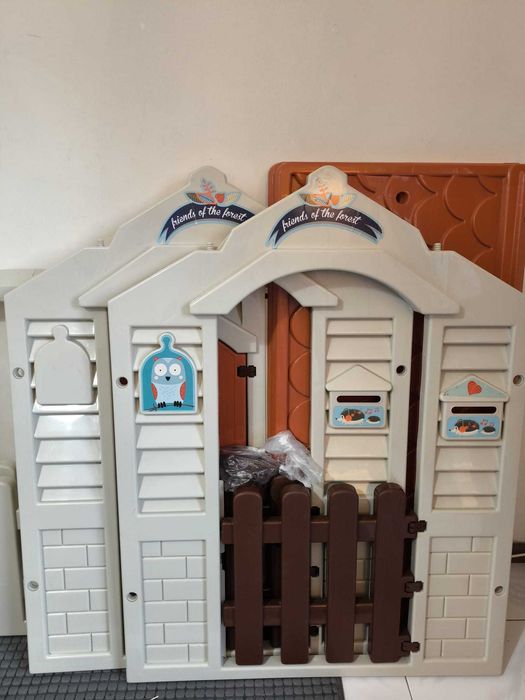 Casa de Brincar Cabana do Bosque Usada Sempre Dentro de Casa