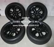 18" koła alufelga JEEP 7Jx18 ET37,5 czujniki opony 225/55 R18