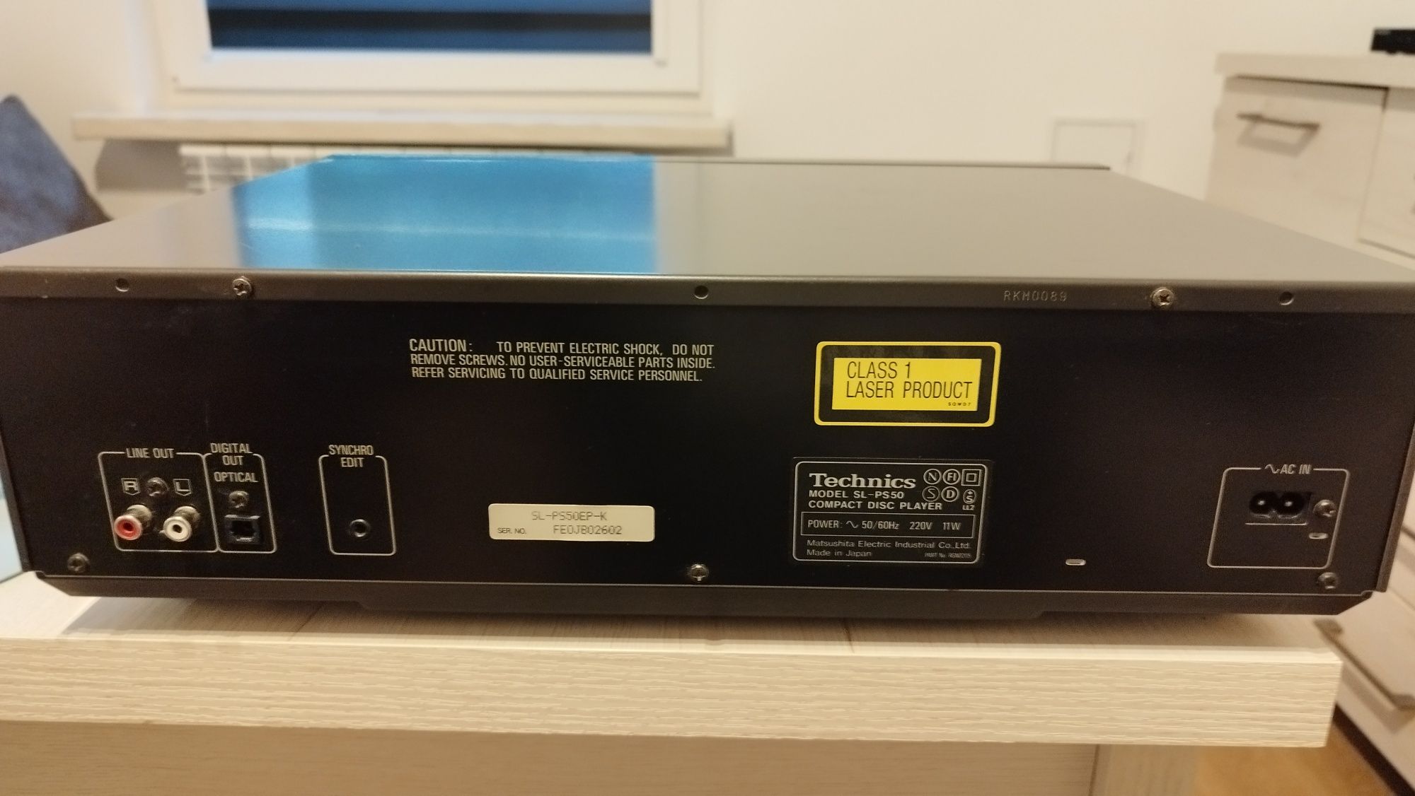 Technics CD w zestawie pilot
