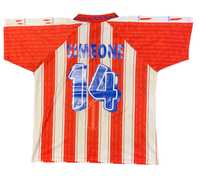 Camisola Atlético Madrid 'Simeone 14' Principal Época 1995/1996 L