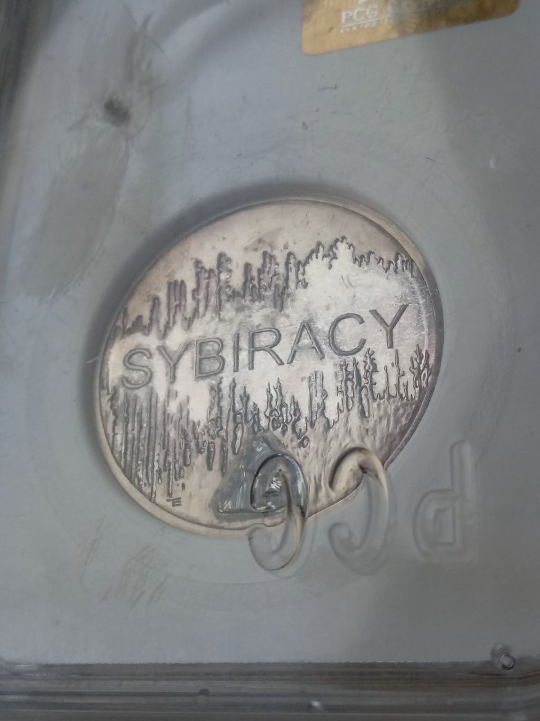 Moneta kolekcjonerska 10 zł 2008r Sybiracy