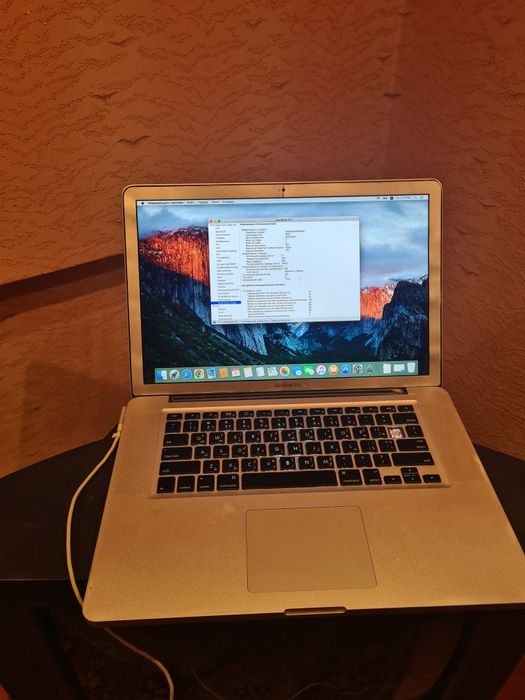 Macbook pro a1286 15" mid 2009 разборка не целый рабочая плата