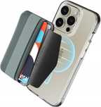 Magnetyczny Portfel na Karty do iPhone MagSafe z Uchwytem Zielony