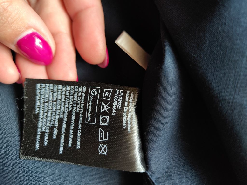Koszula bawełniana H&M