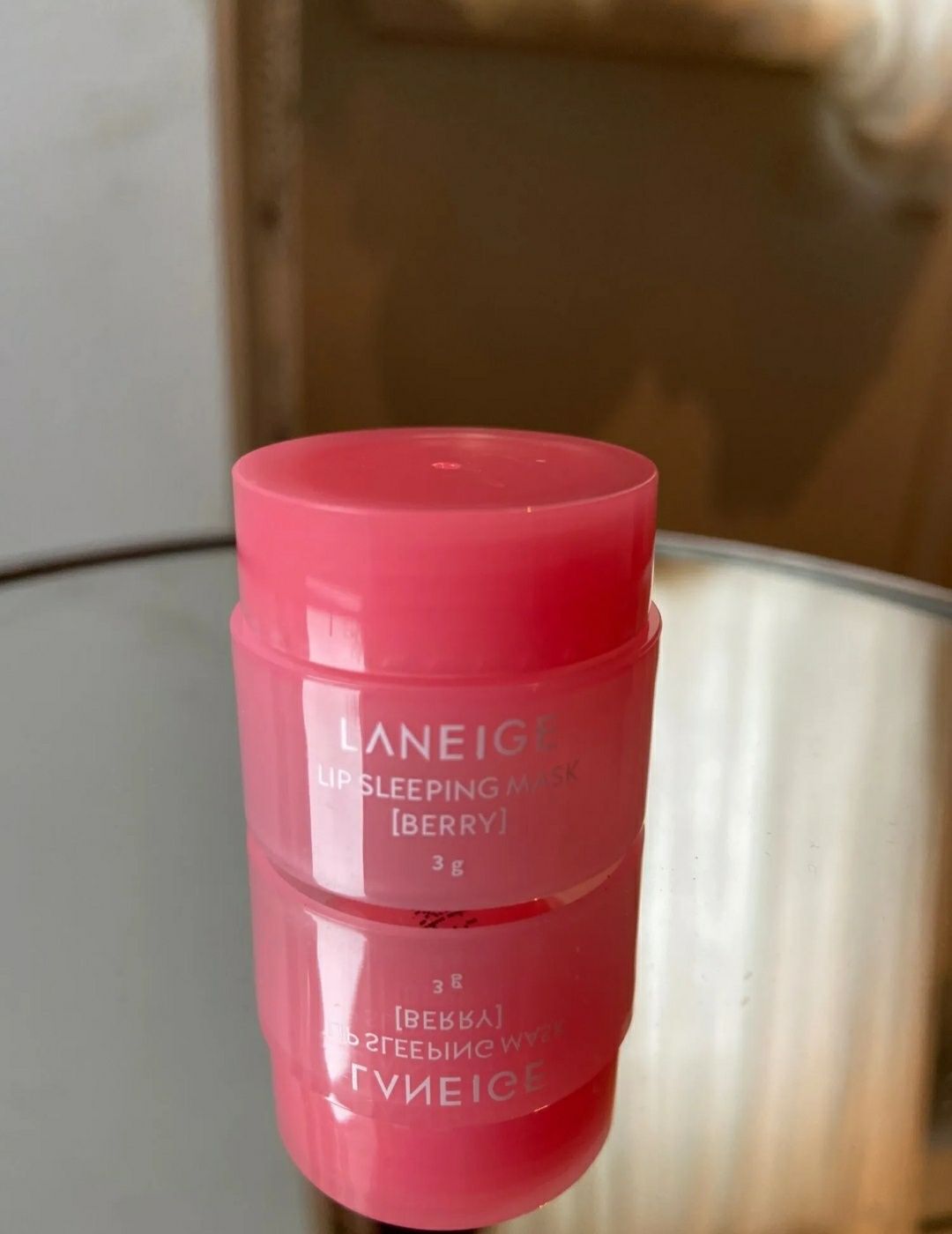 Нічна маска для губ laneige lip sleeping mask berry