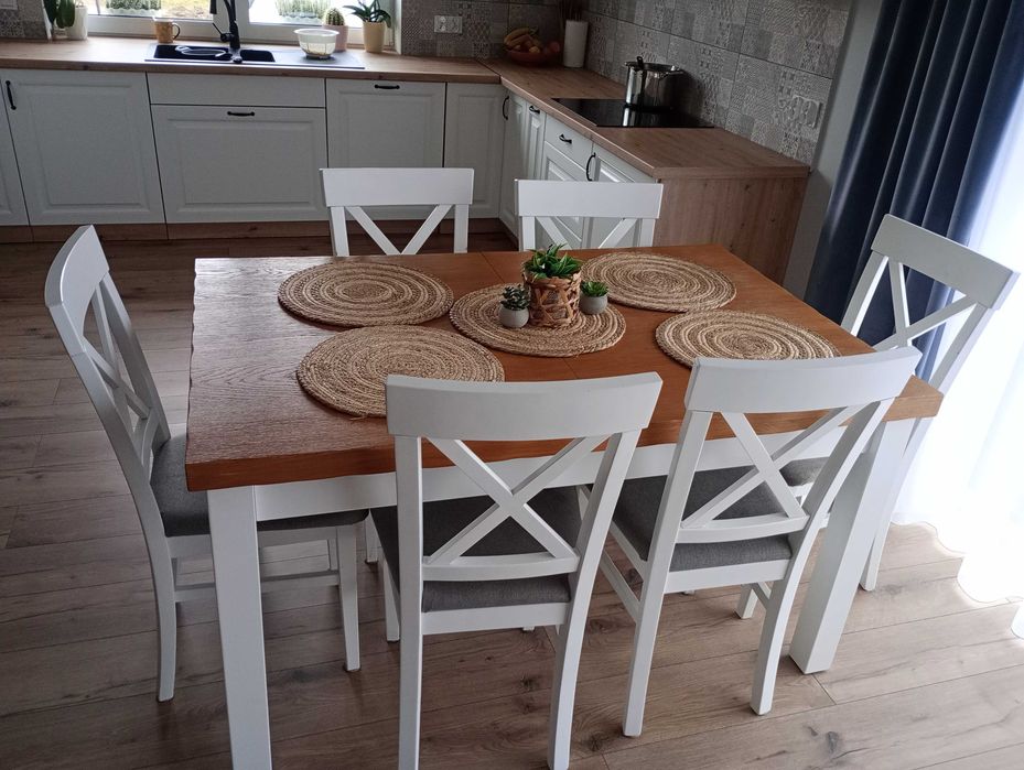 Stół do jadalni salonu dąb