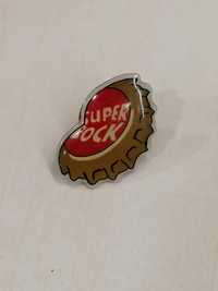 Pin da marca de cerveja Super Bock