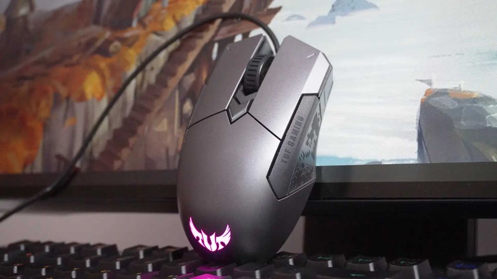 Фирменная игровая мышка Asus Tuf m5