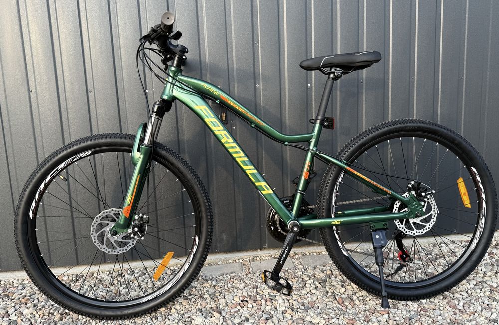 Nowy Rower Młodzieżowy Zielony Alpina 26 Mtb Alu Shimano Okazja!