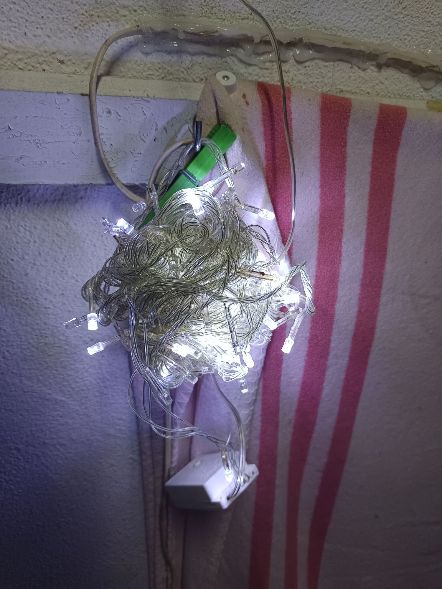 Vendo luz azul de natal